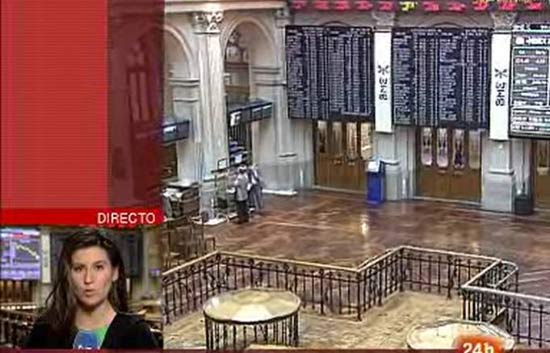 La Bolsa baja ante la incertidumbre econ&oacute;mica