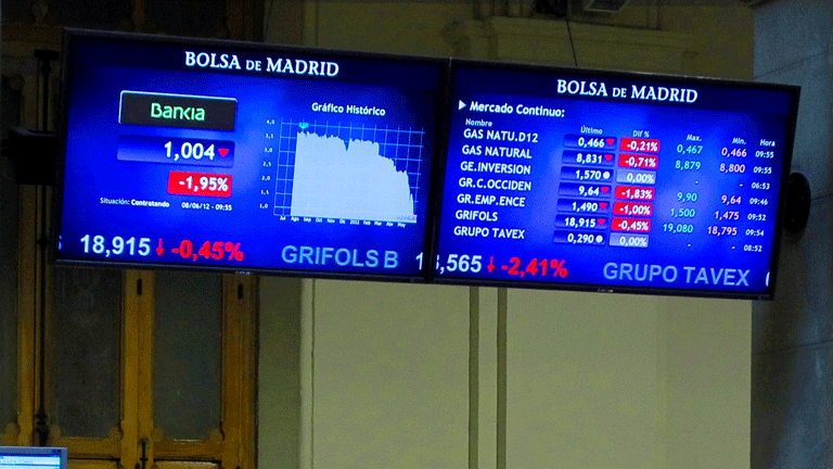 La Bolsa sube un 8% esta semana pese a los rumores sobre las ayudas a los bancos