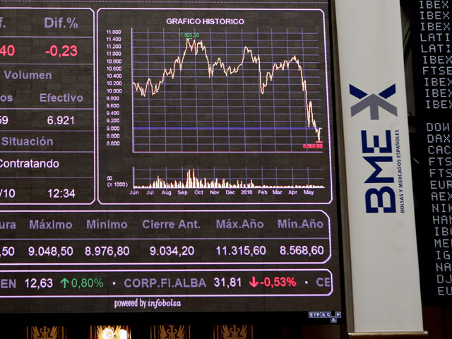 Las bolsas europeas se desploman m&aacute;s de un 3% por la crisis de Grecia y los datos de EE.UU.