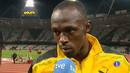 Ir al Video&nbsp;Bolt completa su reinado en el 4X100