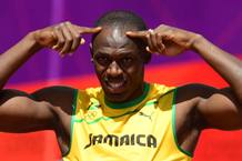 Bolt visualiza la carrera