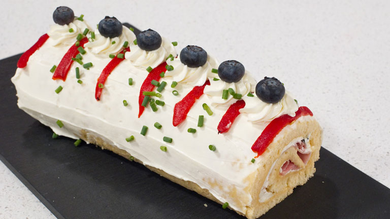 Saber Cocinar  - Postres - Brazo gitano salado