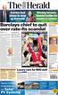 El brit&aacute;nico de informaci&oacute;n general, The Herald, lleva a su primera una foto del jugador azulgrana Piqu&eacute; levantando la copa tras el triunfo ante Italia en la final de la Eurocopa 2012. 
