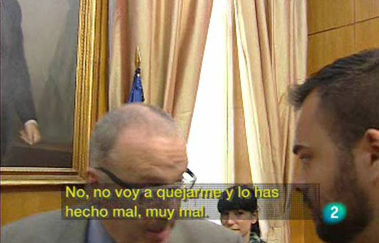 "Voy a pedir qui&eacute;n eres para evitar que vengas a este ministerio"