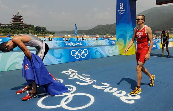 A G&oacute;mez Noya se le escapa la medalla