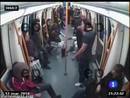 Ir al Video&nbsp;Brutal agresi&oacute;n en el Metro de Madrid de un joven a otro