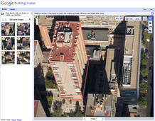 Para modelar un edificio basta con alinear los distintos ángulos "calcando" con figuras geométricas las fotografías de las que dispone Google Para modelar un edificio basta con alinear los distintos ángulos "calcando" con figuras geométricas las fotografías de las que dispone Google