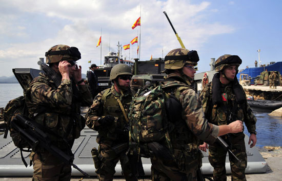 EN LA ARMADA ESPANOLA en la armada espanola: