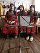 Las Buranovo, durante uno de sus ensayos.