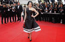 Burlesque dancer Von Teese arrives on the red carpet for the screening of the film 