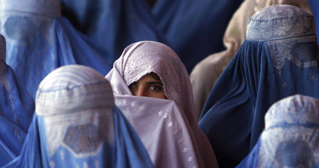 Burqa en Afganist&aacute;n