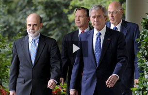 Ver v&iacute;deo  'Bush comparece de nuevo para explicar las medidas anticrisis de su administraci&oacute;n'