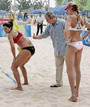 Bush y el voley