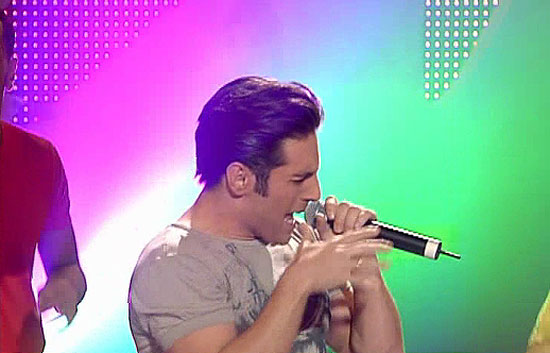 Eurovisi&oacute;n 2010 - Actuaci&oacute;n de David Bustamante en Destino Oslo
