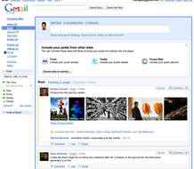 Google Buzz permite importar contenidos de Twitter, YouTube, Picasa o Flickr