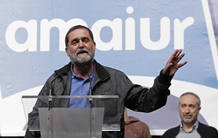 El cabeza de lista por Vizcaya al Congreso de la coalici&oacute;n Amaiur, I&ntilde;aki Antig&uuml;edad