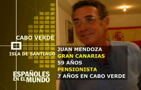 Espa&ntilde;oles en el mundo - Cabo Verde - Juan