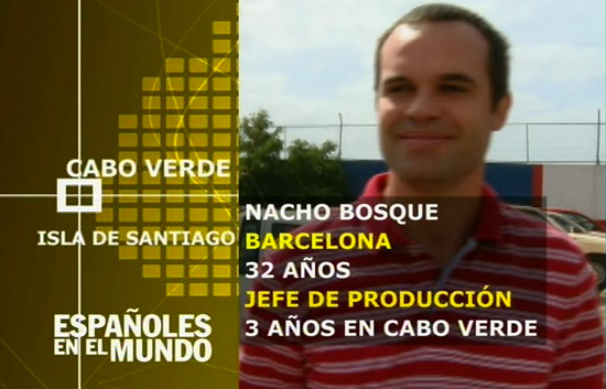 Espa&ntilde;oles en el mundo - Cabo Verde - Nacho y Neus