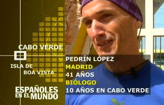 Espa&ntilde;oles en el mundo - Cabo Verde - Pedro