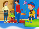 Imagen del  v&iacute;deo de Caillou titulado CAILLOU ESCALADOR