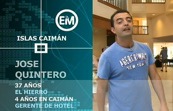 Espa&ntilde;oles en el mundo - Caim&aacute;n - Jos&eacute;