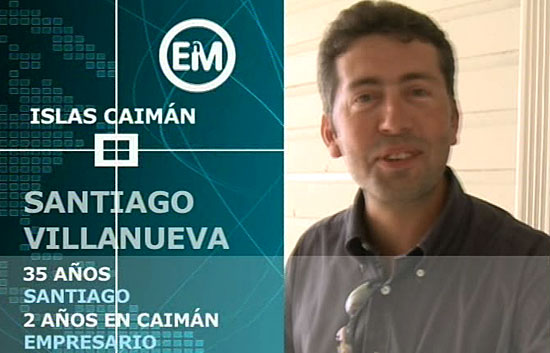 Espa&ntilde;oles en el mundo - Caim&aacute;n - Santiago Villanueva