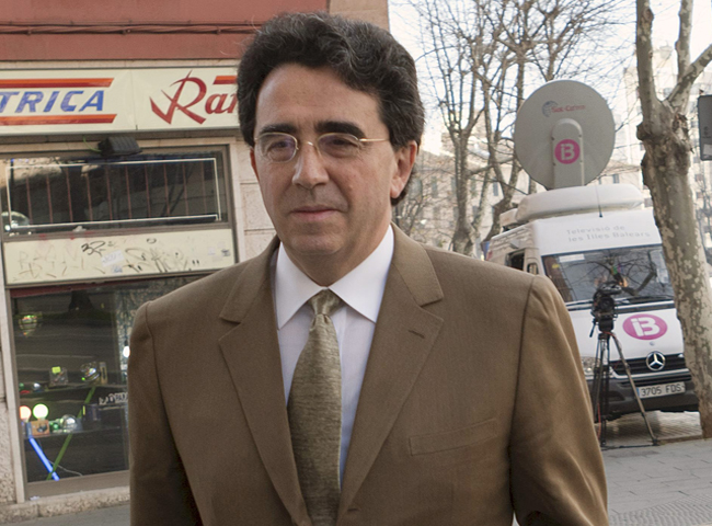 Santiago Calatrava ha declarado como imputado en el caso Palma Arena 