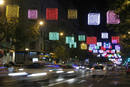La calle Goya de Madrid estrena luces de Purificaci&oacute;n Garc&iacute;a