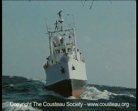 El 'Calypso', uno de los barcos m&iacute;ticos de las expediciones del capit&aacute;n Cousteau