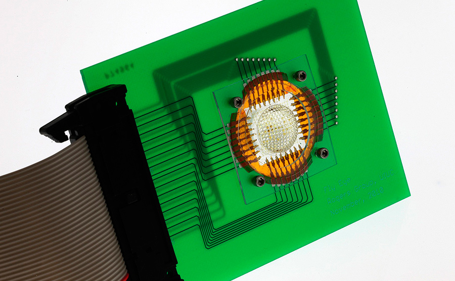 C&aacute;mara imitadora de los sistemas visuales de insectos