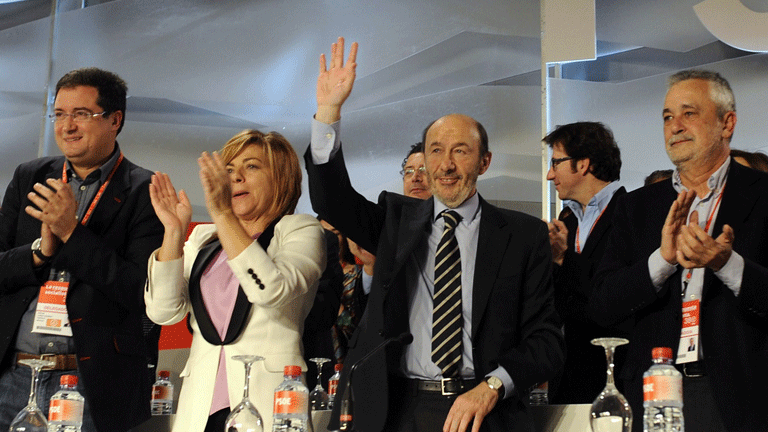 "El cambio y la unidad han comenzado ya en el partido socialista" seg&uacute;n Rubalcaba 