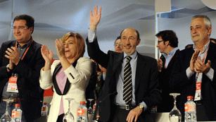 El cambio y la unidad han comenzado ya en el partido socialista seg�n Rubalcaba