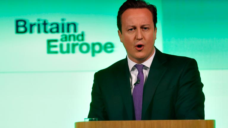Cameron convocará un referendum sobre la pertencia a la UE si gana las elecciones en 2015 