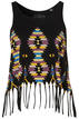 Camiseta con flecos, Topshop (25 EUR)