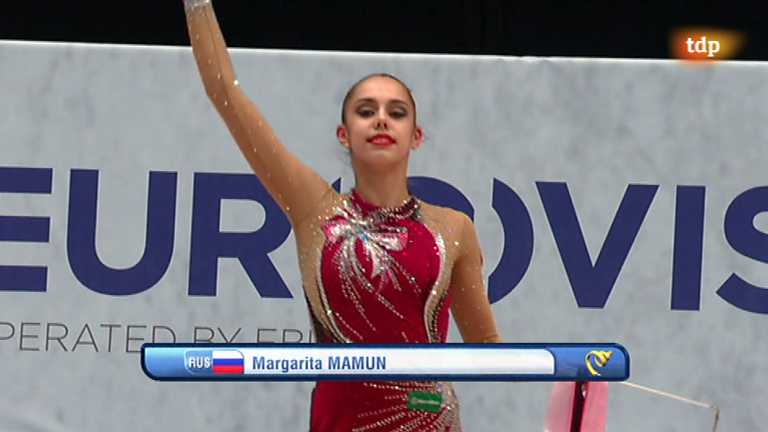 Gimnasia r&iacute;tmica - Campeonato de Europa: Final aparatos
