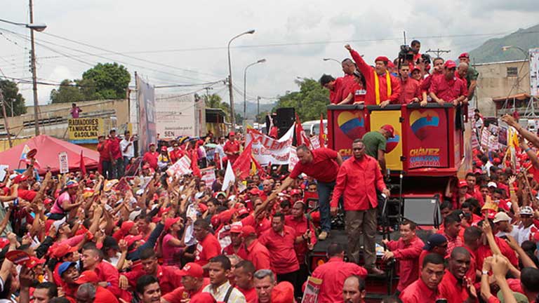 Comienza la campa&ntilde;a electoral para las presidenciales en Venezuela