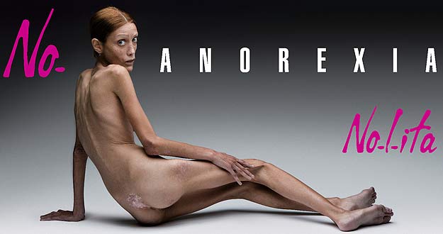 La campa&ntilde;a "Nolilita" pretende concienciar sobre los peligros de la anorexia