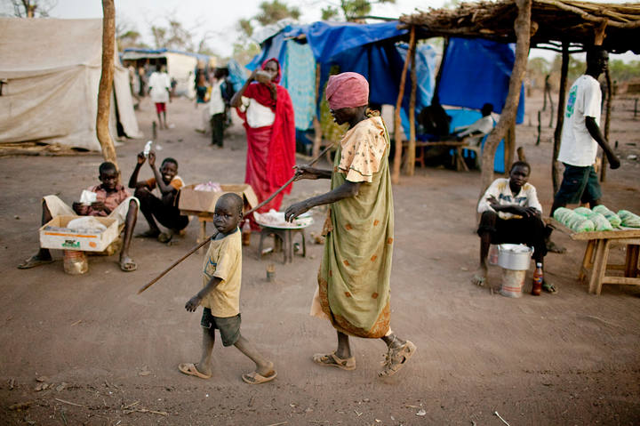 Campo de refugiados en Yida, Sud&aacute;n del Sur