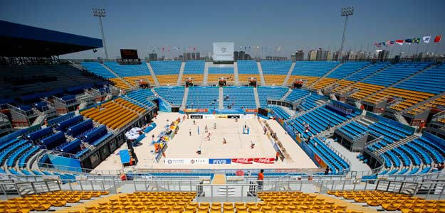 Campo de Voley-Playa de Chaoyang