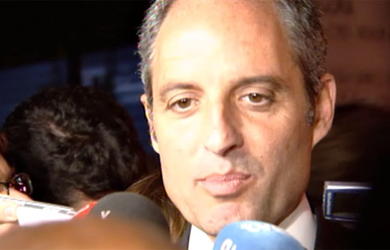 Camps acata la decisi&oacute;n de G&eacute;nova sobre Costa
