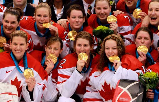 Final hockey (f). Canad&aacute; 2-0 Estados Unidos