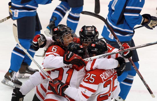 JJOO Vancouver. Canad&aacute;, finalista en hockey femenino