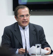 EL CANCILLER ECUATORIANO, RICARDO PATIÑO EL CANCILLER ECUATORIANO, RICARDO PATIÑO