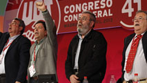 Ir al Video&nbsp;C&aacute;ndido M&eacute;ndez, reelegido secretario general de UGT
