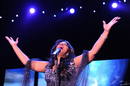 La cantante en un actuaci&oacute;n en Berl&iacute;n de julio de 2009.