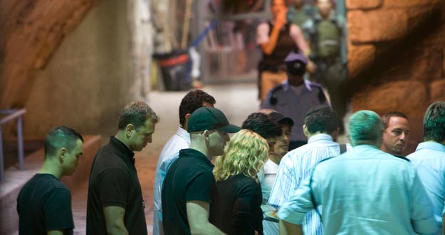 US pop singer Madonna visits Jerusalem