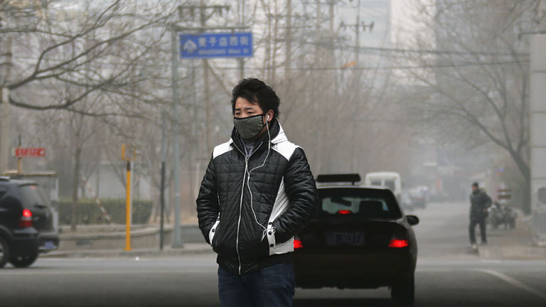 La capa de contaminación en China se desplaza de la capital a otras zonas