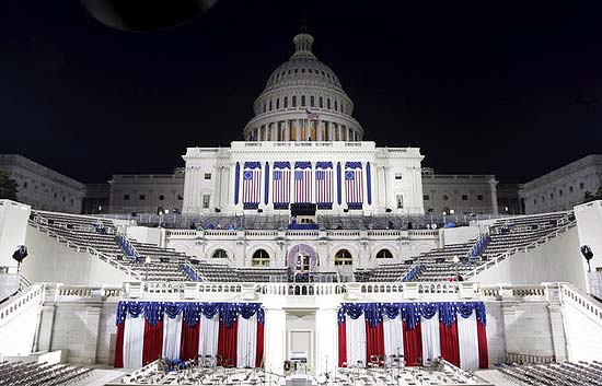 El Capitolio se prepara para la toma de posesi�n de Obama