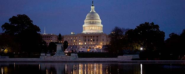 El Capitolio en la v&iacute;spera de las elecciones