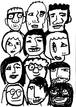 Caras, de Javier Mariscal